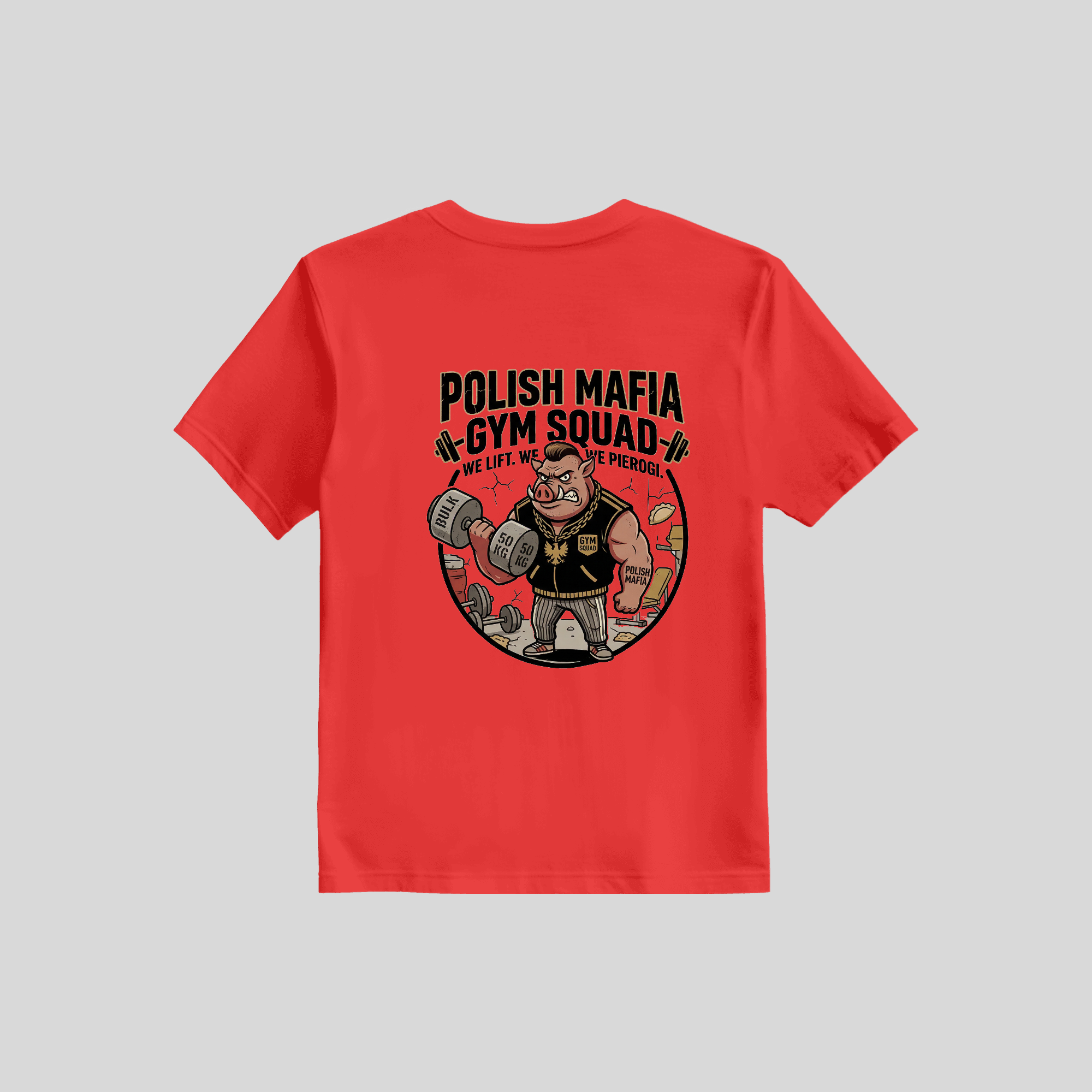 Short sleeve T-shirt for Polish Gym Lover