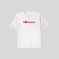 Short Sleeve T-Shirt -  I Love Poland
