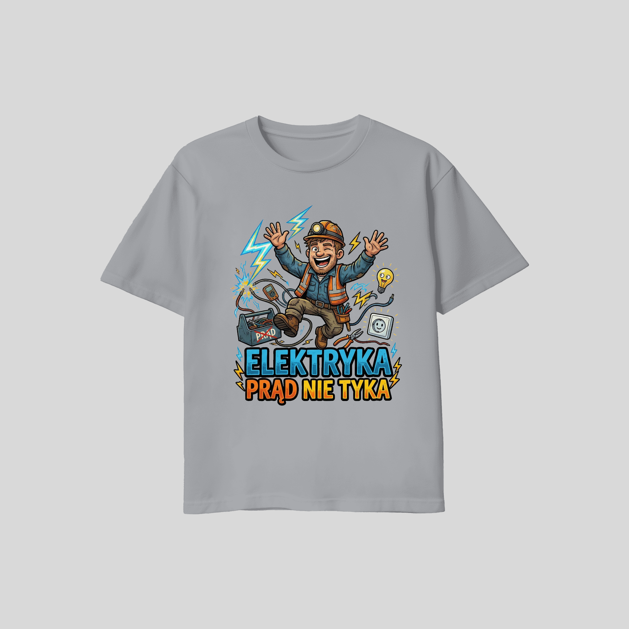 Short Sleeve T-Shirt for Polish Electrician