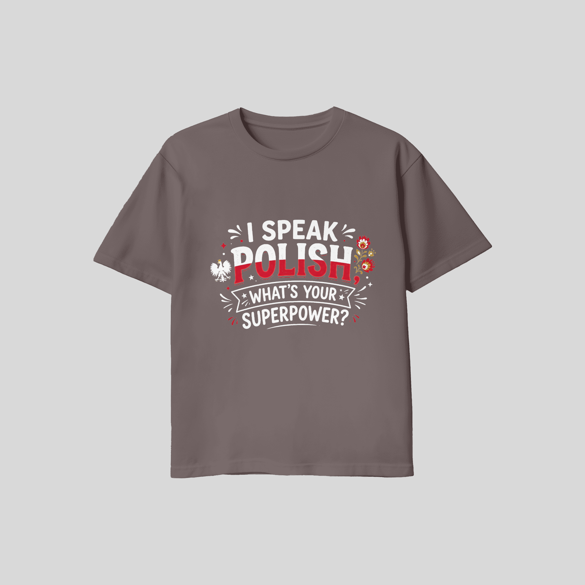 Short sleeve shirt - polish superpower