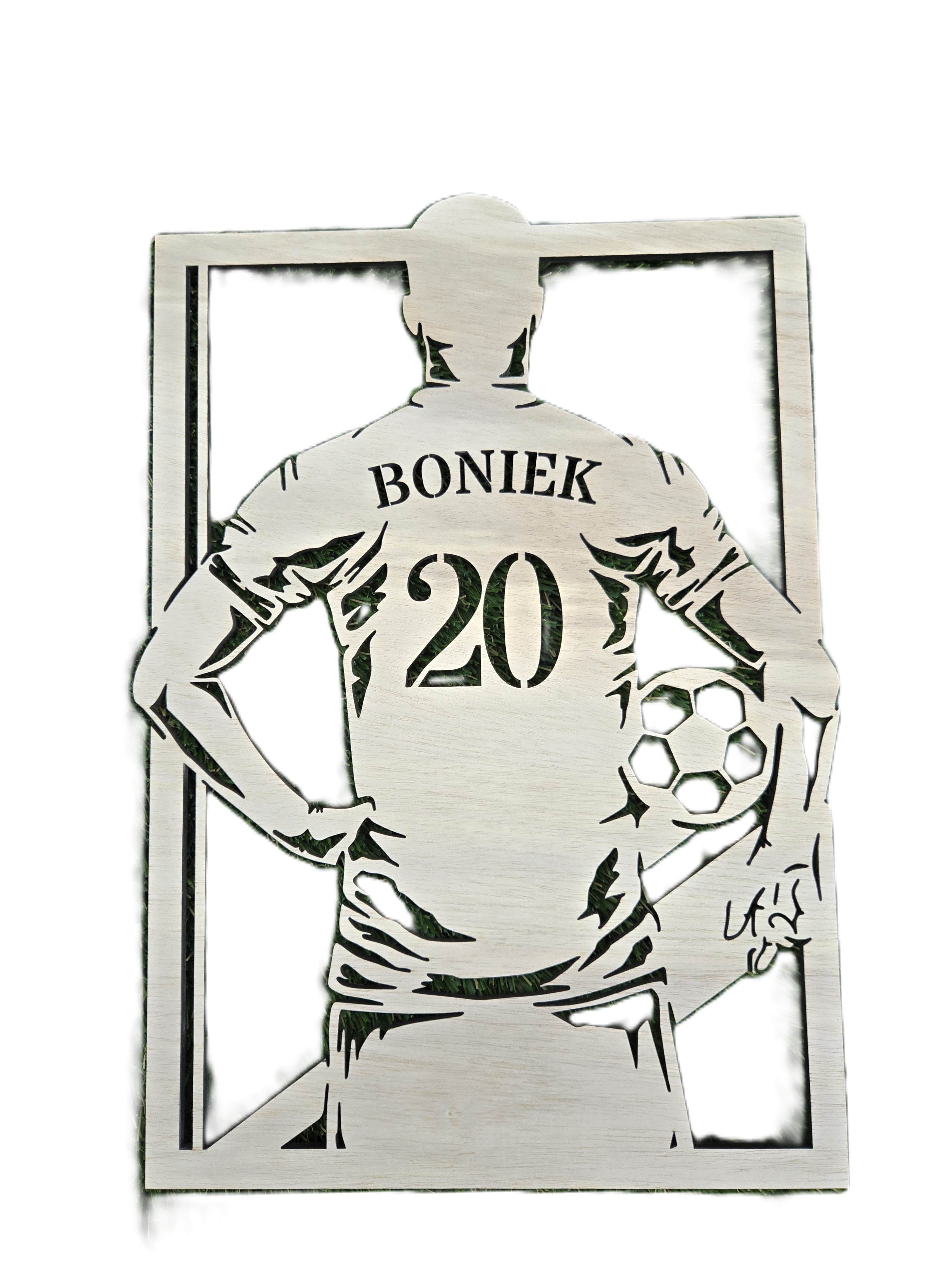 Custom signs celebrating Polish Soccer
