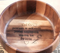 Wooden Salad Bowl for Polish Mom
