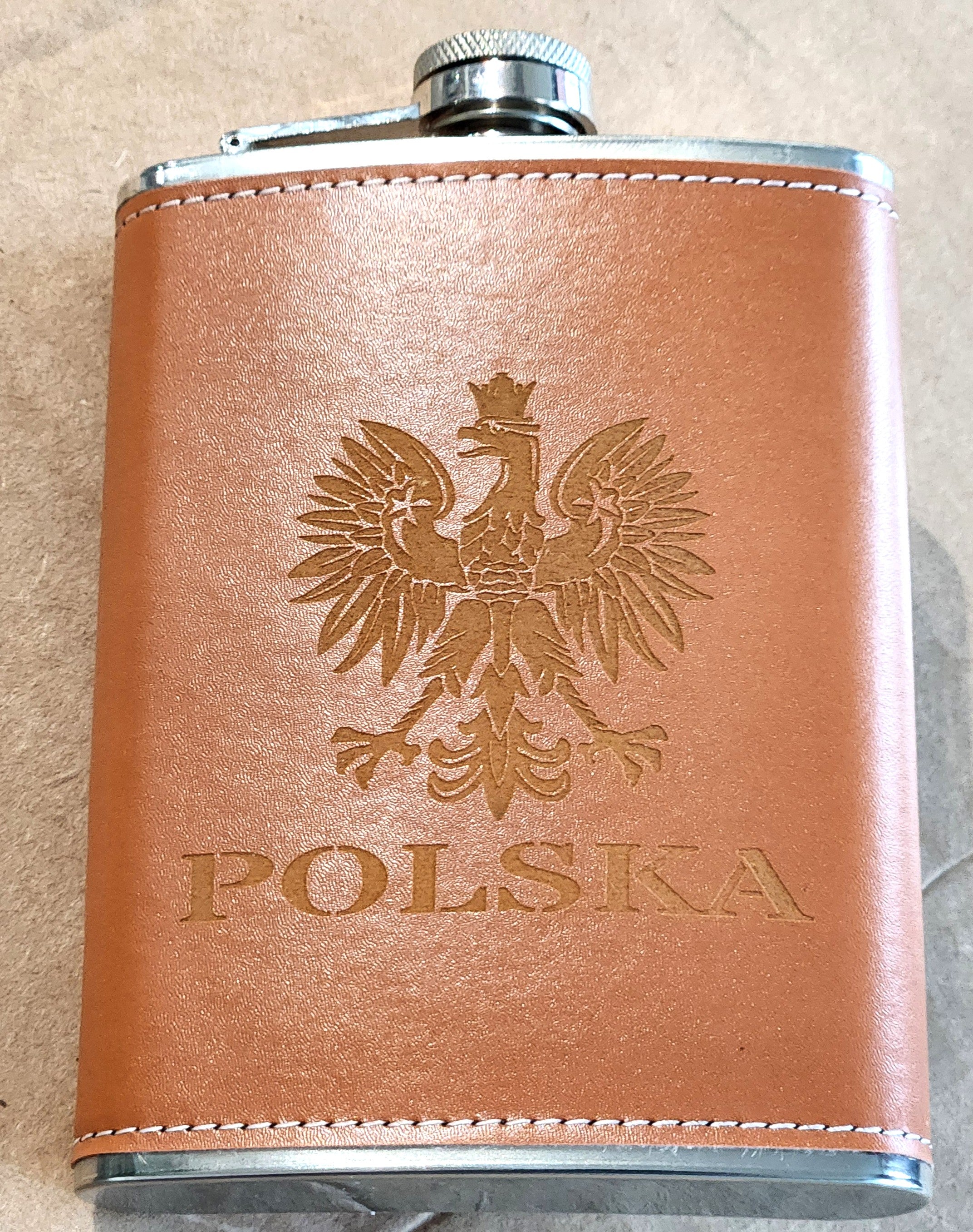 Metal Flask - "POLSKA"
