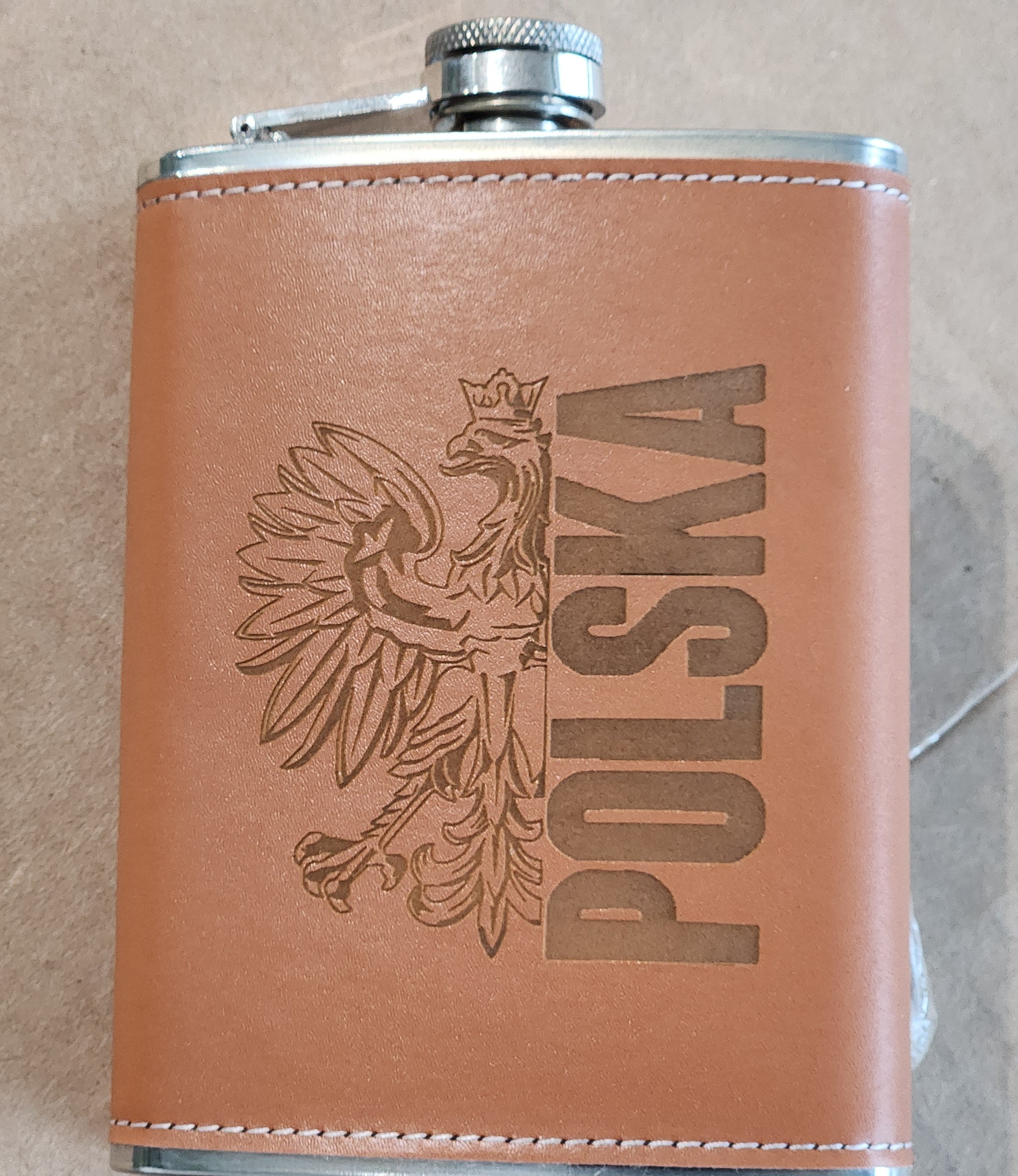 Metal Flask - "POLSKA"