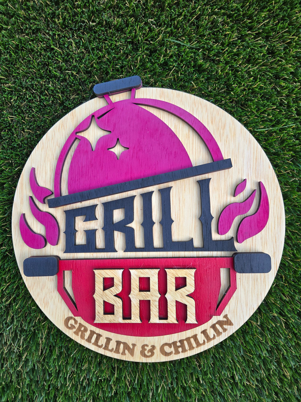 Outdoor patio and Grill Signs