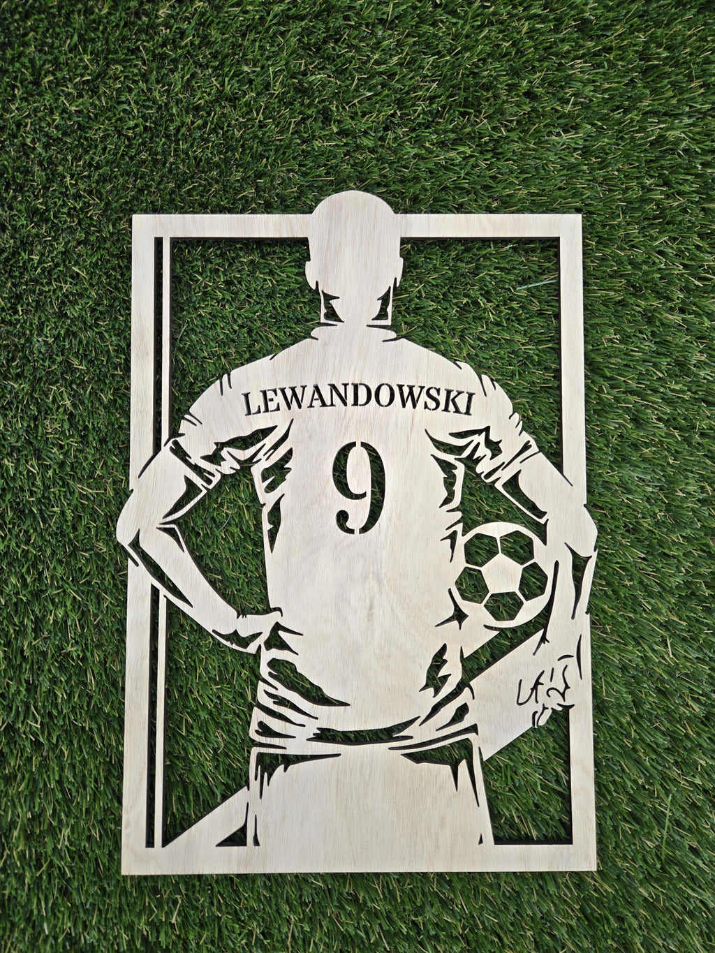 Custom signs celebrating Polish Soccer
