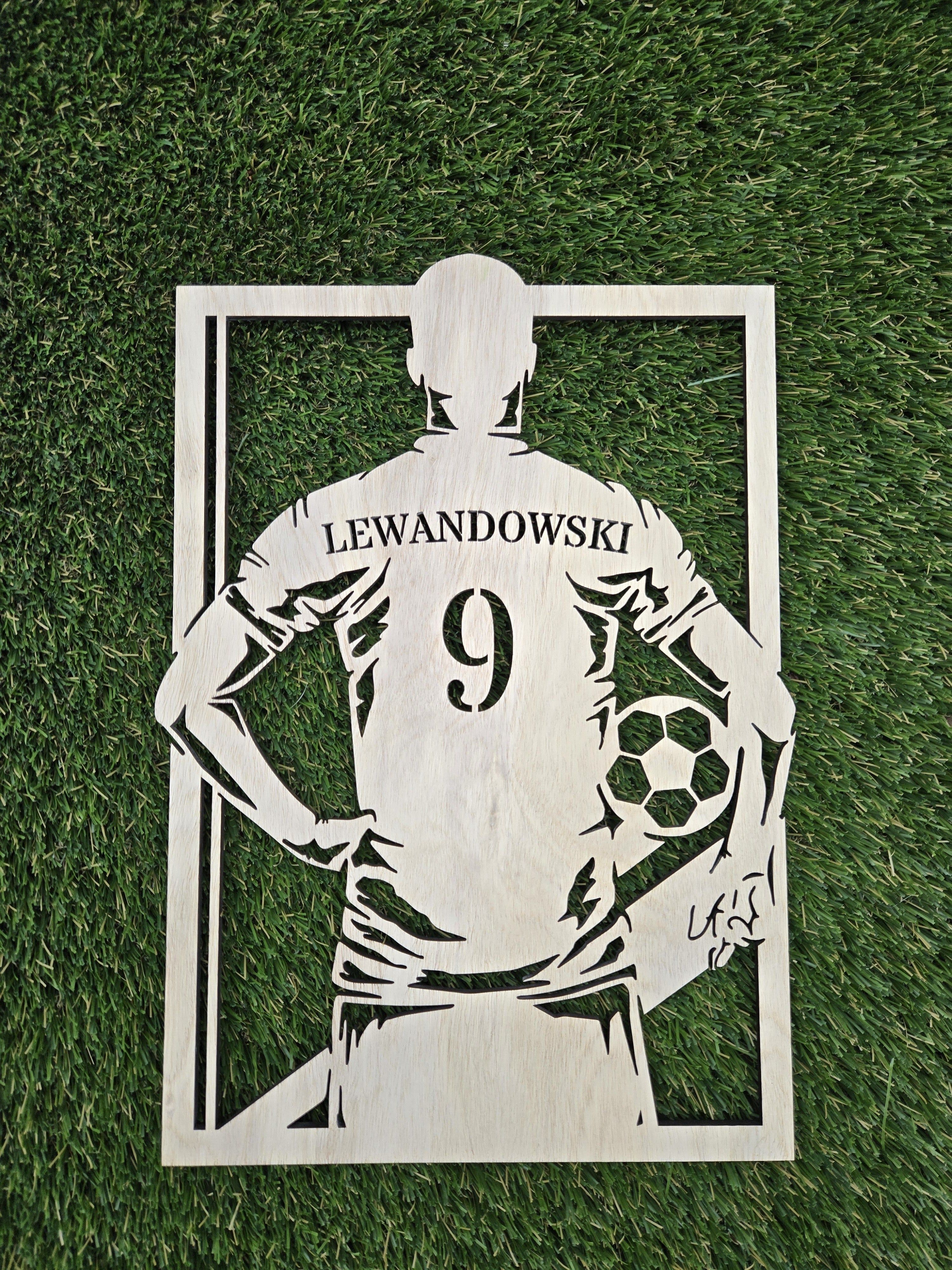 Custom signs celebrating Polish Soccer