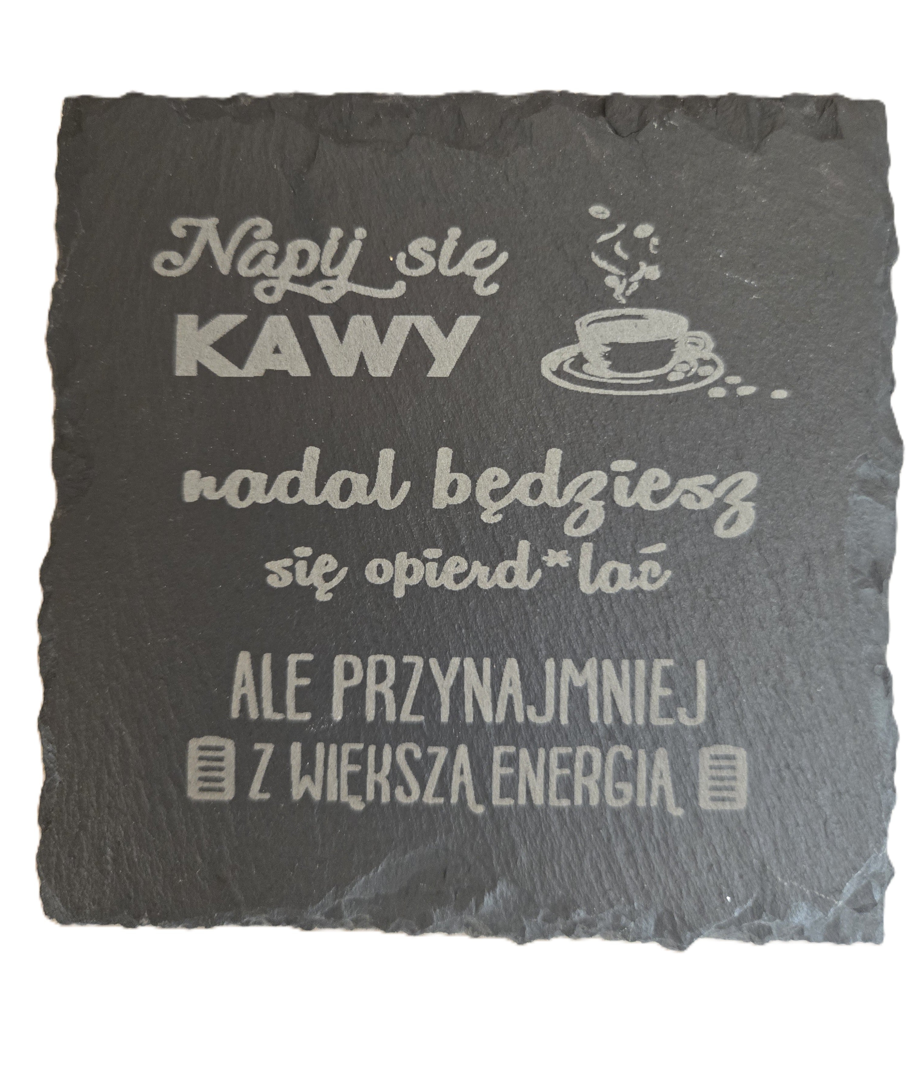 Drink Coasters- Custom Polish Quotes