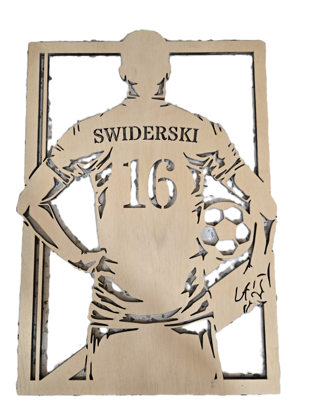 Custom signs celebrating Polish Soccer