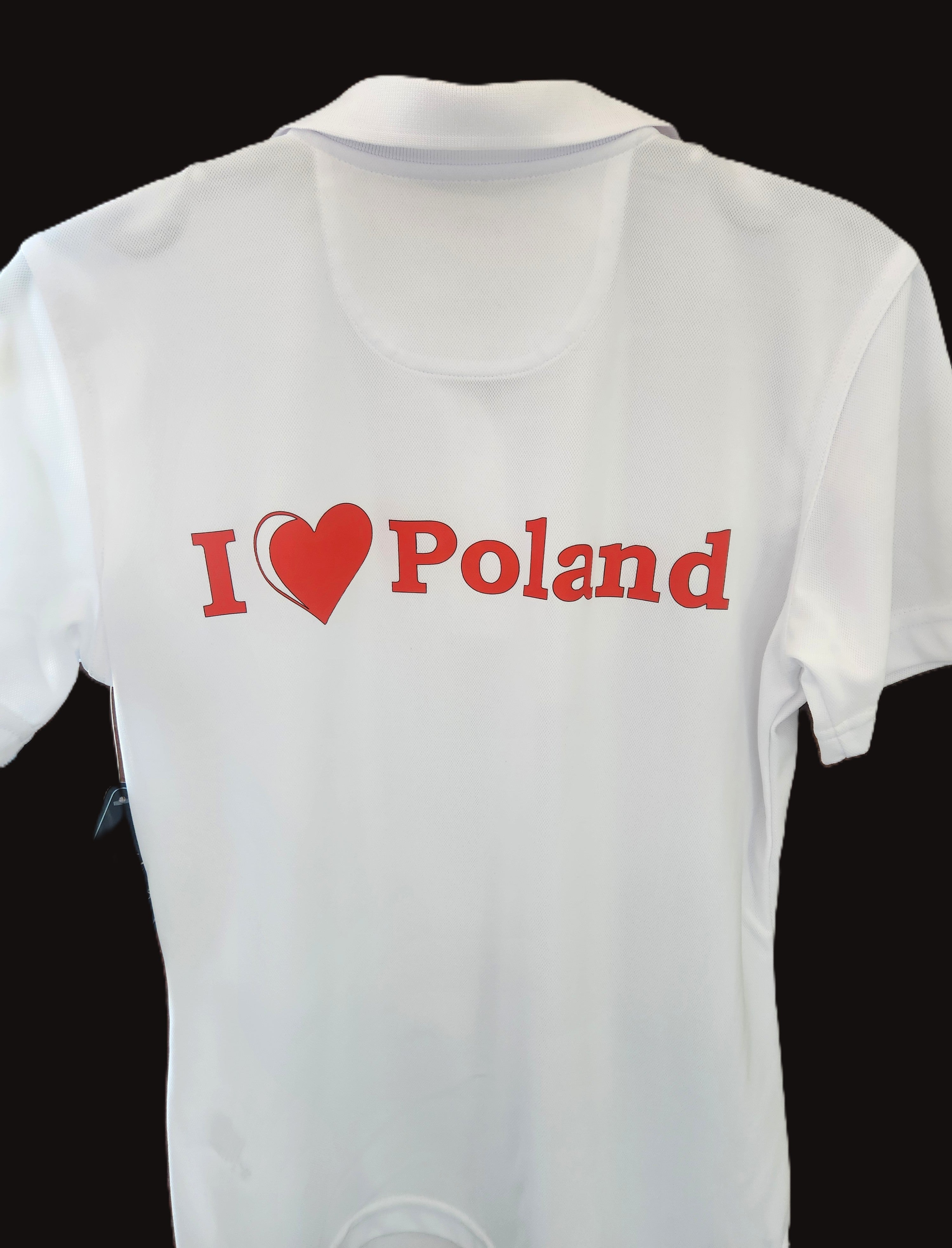 Polo shirt with Polish emblem